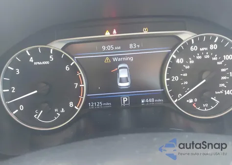 2025 Nissan Altima Sv Awd from USA, damaged, VIN 1N4BL4DW0SN364629